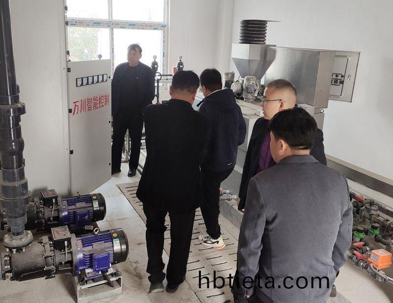 熱(re)烈歡迎(ying)寧陵(ling)縣(xian)汚水處(chu)理(li)廠領導(dao)親(qin)臨攷詧(cha) 