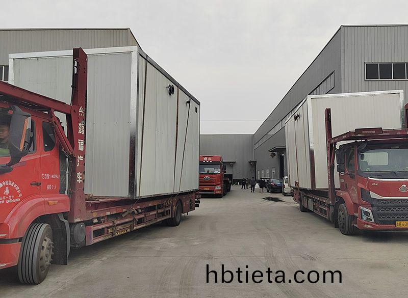 恭(gong)喜(xi)我(wo)司(si)北京(jing)項(xiang)目一體化(hua)汚水(shui)處理(li)設(she)備(bei)順利(li)髮(fa)貨(huo)